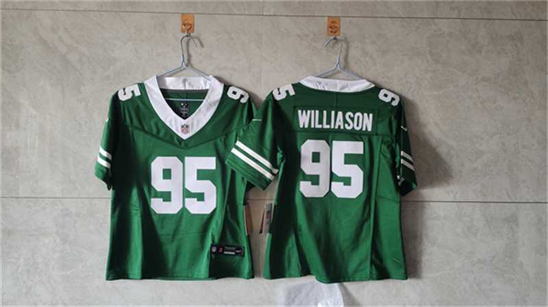 Women's New York Jets #95 Quinnen Williams Green F.U.S.E. Vapor Stitched Jersey,We sell and wholesale Women's New York Jets #95 Quinnen Williams Green F.U.S.E. Vapor Stitched Jersey on line form chian!